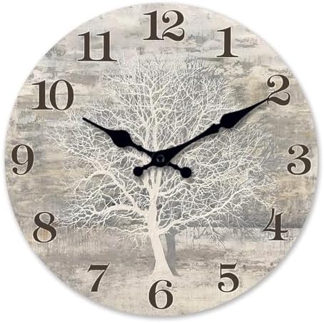 XFM Tree of Life Wall Clock 10 Inch Silent by XFMWallClock