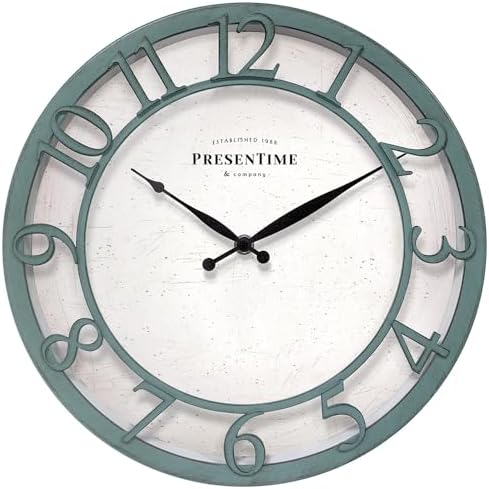 Presentime 13" Farmhouse Series Wall Clock by Presentime