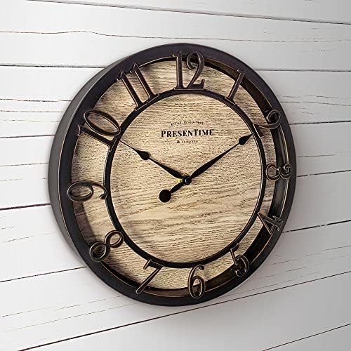Presentime 10" Farmhouse Series Wall Clock - Image 2