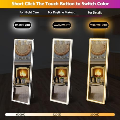 Sweetcrispy LED Full Length Floor Mirror - Image 4