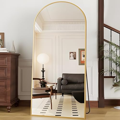 OGCAU Arched Full Length Mirror 76"x34" Large Floor Full Body Mirror - Image 2