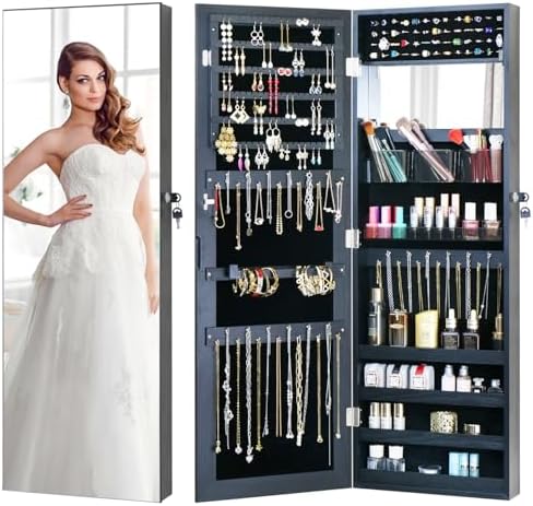 Full Length Mirror Jewelry Cabinet by MASMIRE
