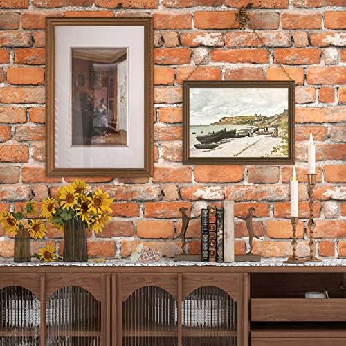 tiltil Faux Brick Peel and Stick Wallpaper 3D Brick Wallpaper 17.7"x197" - Image 3