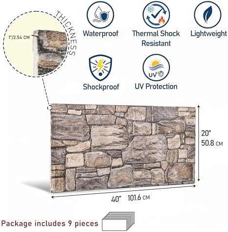 3D Faux Brick Wall Panels - Image 3