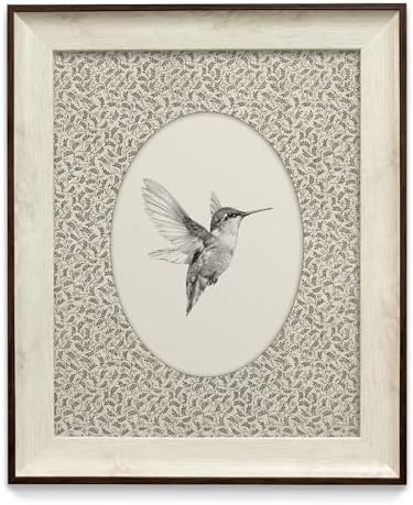 razliubit Hummingbird Wall Art Prints, Vintage Replaceable Framed Vintage Wall by razliubit