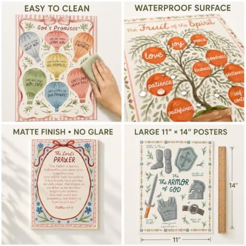 Mr. Pen- Bible Posters, Hand Drawn, 14x11 inch - Image 4