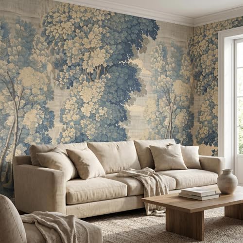 Bormia Forest Peel and Stick Wallpaper Woodland Landscape Wall Murals - Image 3