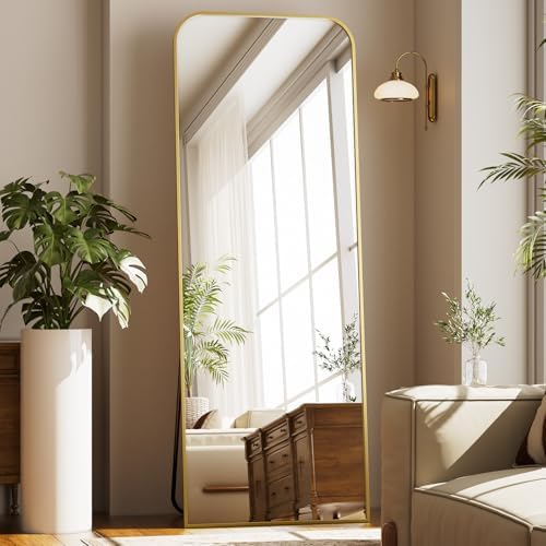 Full Length Mirror 65"x24" Arched Floor Standing Large Mirrors - Image 6