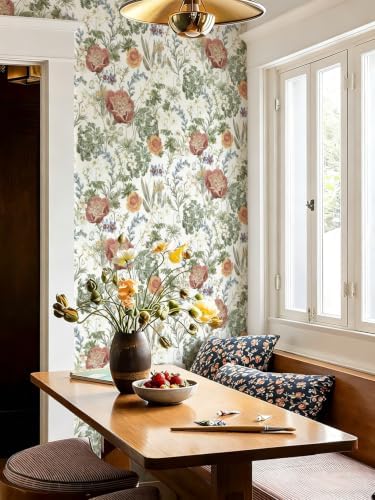 Livebor Vintage Floral Peel and Stick Wallpaper - Image 6
