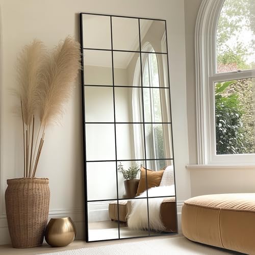 Delma Window Pane Full Length Mirror - Image 3