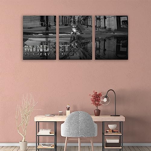 Large Canvas Quotes Wall Art Ability Motivation Attitude Inspirational Wall - Image 3