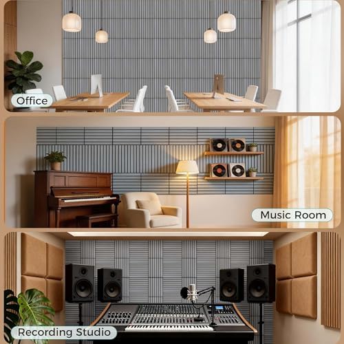 TO-TH 12Pack Acoustic Panels Peel and Stick Soundproof Wall Panel - Image 7
