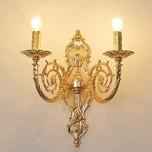 Aiwen Wall Lights 2-Light Wall Sconce Crystal Candle Wall-Lamp Corridor Living - Image 2