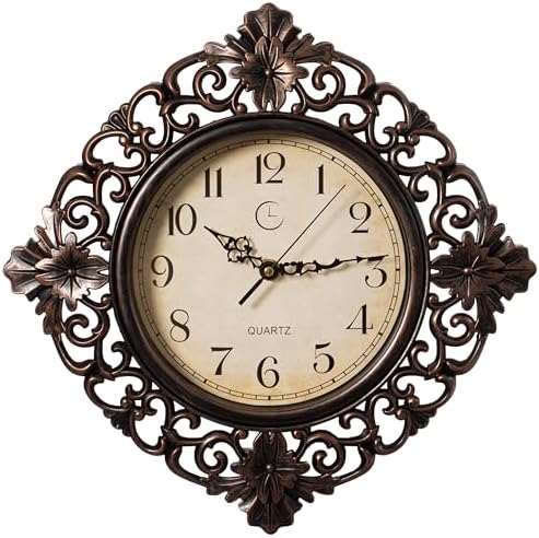 Clockswise 11" Classic Round Decorative Hanging Wall Clock by Clockswise