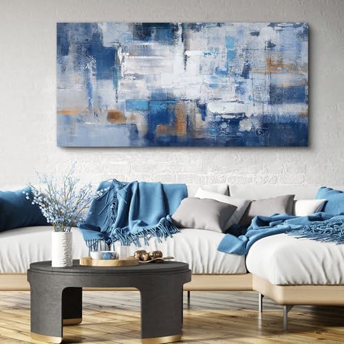 KLAKLA Navy Blue Wall Art by KLAKLA