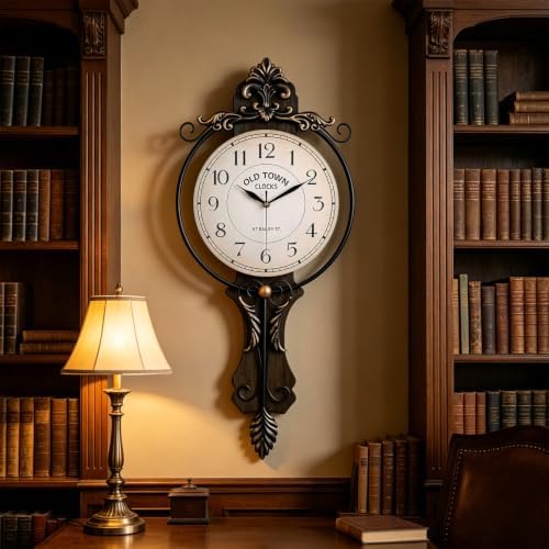 Vintage Modern Wall Clock with Silent Quartz Movement - Image 7