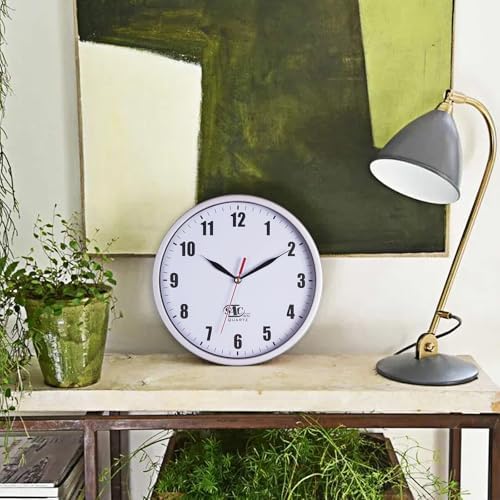 SAC SMARTEN ARTS Silent Wall Clocks Battery Operated Wall Clock - Image 4