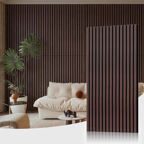Wood Slat Acoustic Wall Panels, 2 Pack, 47.2" x 23.6" by Greymond