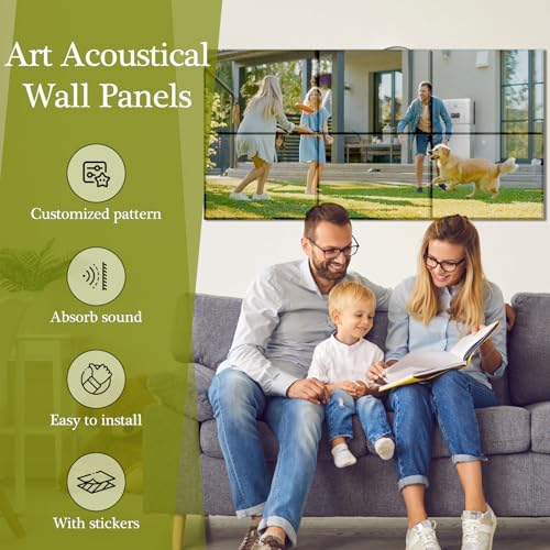 Custom Acoustic Panels Wall Art, Personalized Soundproof Wall Panels, Upload - Image 6
