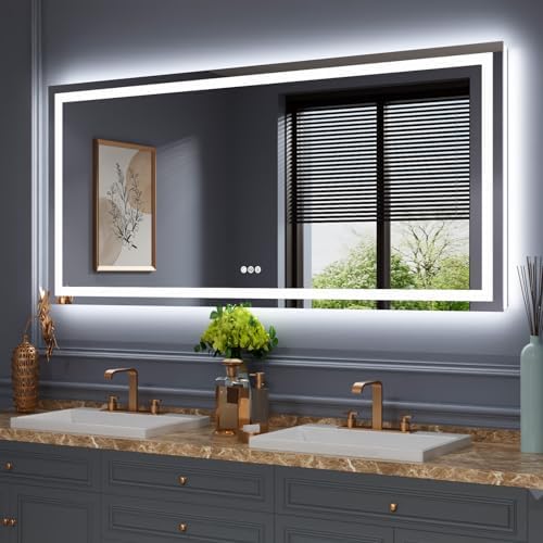 Amorho LED Bathroom Mirror by Amorho