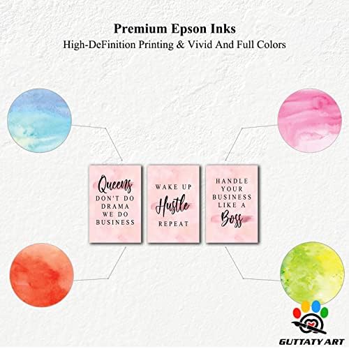 Office Wall Art-3 Panel Motivational Canvas Art - Image 5