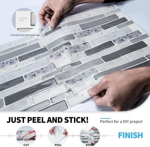 Art3d Stone Peel and Stick Backsplash - Image 3
