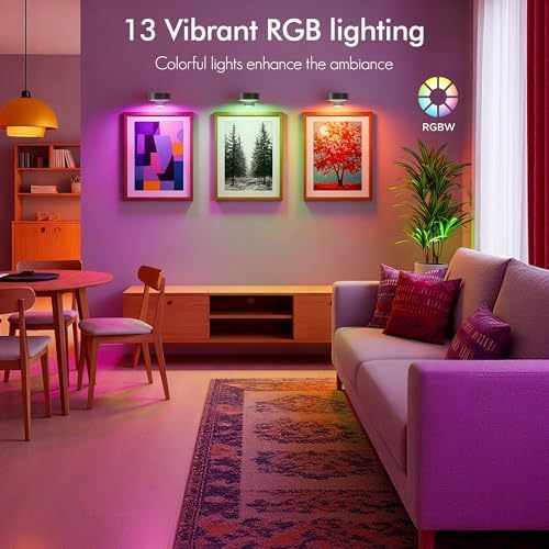 Picture Lights for Wall, Rechargeable Battery Wireless Poster Lights - Image 2