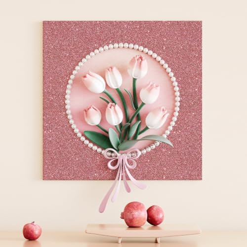 Rose Gold Glitter Wallpaper Sparkly Pink Contact Paper 15.7"x160" - Image 5