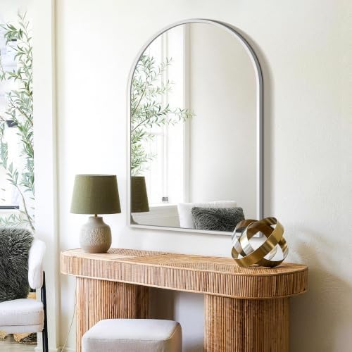 FICTOR 24" x 36" Arched Bathroom Vanity Mirror - Image 5