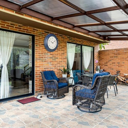 Crosstime 18 Inch Large Outdoor Clock - Image 6
