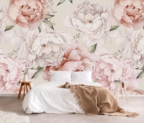 YQWDMX - Peel and Stick Floral Wallpaper by YQWDMX