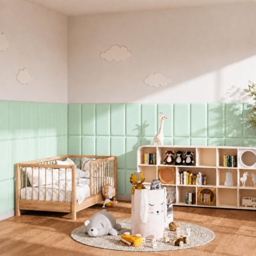 Anti Collision Wall Padding for Kids, Upholstered 3D Wall Panels - Image 5