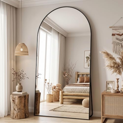 90"x46" Arched Full Length Mirror, Large Floor Mirror - Image 3