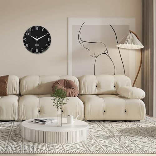 XNM Decorative Wall Clocks Battery Operated 14 Inch - Image 2