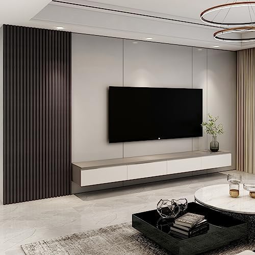 Art3d 96 x 6 Inch WPC Wood Diffuser Slat Wall Panel - Image 3