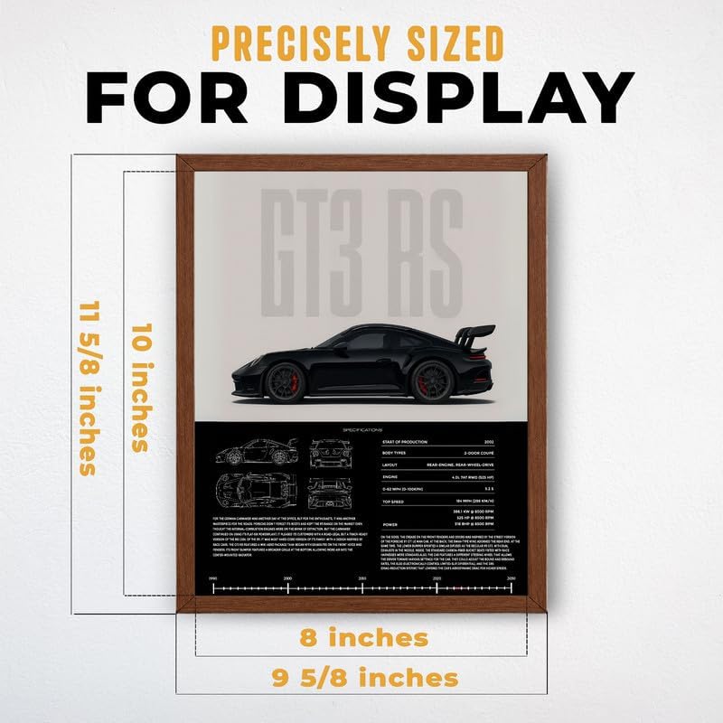 InkFlow Posters Vintage Racing Car Canvas Poster - Image 3