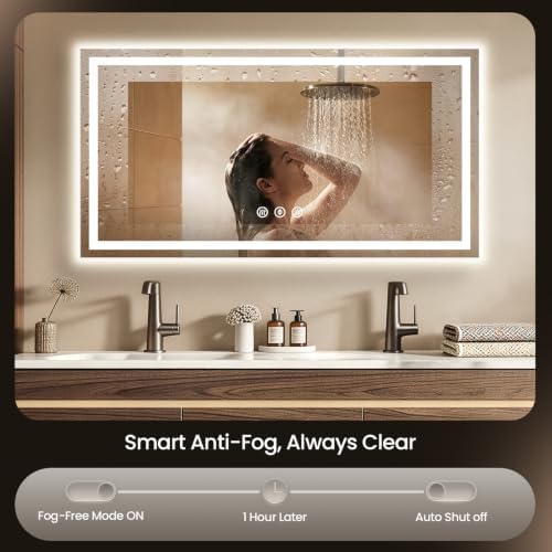60"x36" LED Bathroom Mirror - Image 2