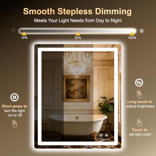 LED Bathroom Mirror - Image 4