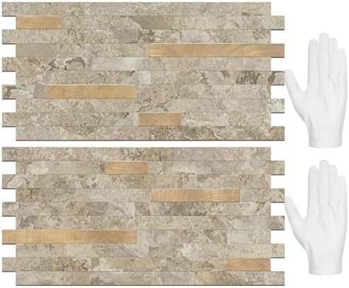 STICKGOO 20 Sheets Peel and Stick Backsplash Tile, Stick on Backsplash by STICKGOO