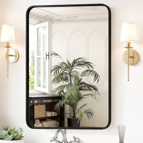 Sweetcrispy Bathroom Wall Mirror, 40x30 Inch Mirror by Sweetcrispy