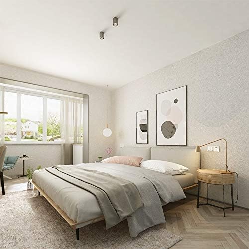 Cohoo Home White Wallpaper Peel and Stick Contact Paper White Silk15.7×197” - Image 5