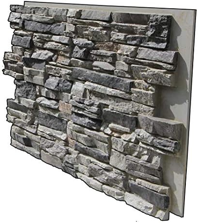 Lighting Ridge Faux Stone Siding/Wallcovering Panel 48 in. x 24 in. Class A - Image 5