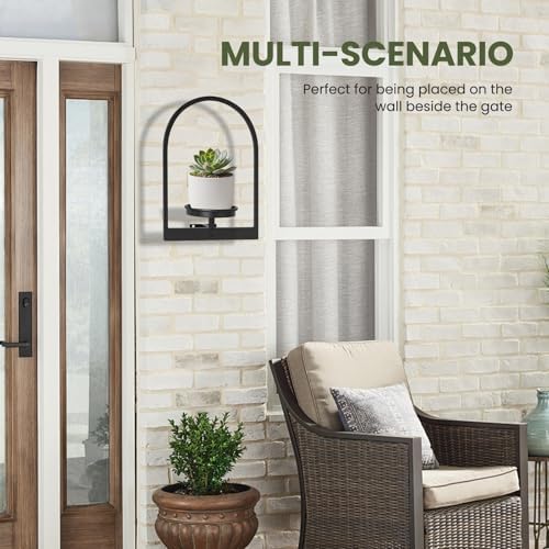 Plant Shelves for Wall Set of 2, Hanging Planter for Indoor Plant Stand Plants - Image 6