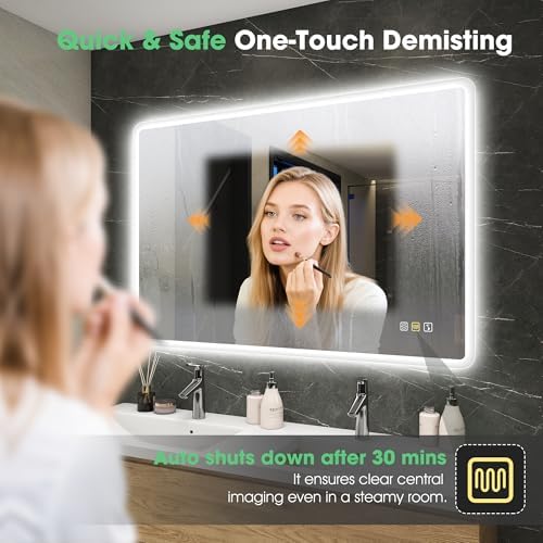 S'bagno 48"x36" LED Bathroom Mirror - Image 2