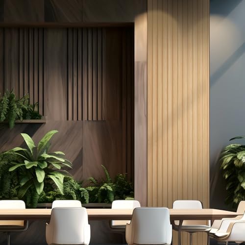 OUZUGIE WPC Acoustic Slat Wall Paneling - Image 2