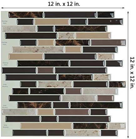 Art3d Peel and Stick Stone Wall Tile, 11.8" x 11.8" - Image 5