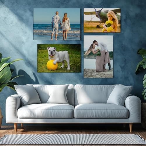 Custom Canvas Prints Personalized Photo Wall Art Decor Gifts Framed 8x8 - Image 6