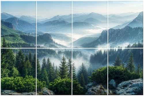 Decorative Acoustic Panels 8 Pack by Hiresc