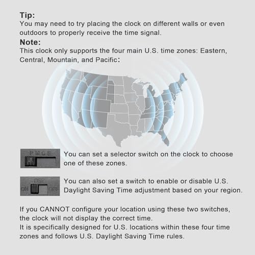 Atomic Outdoor Wall Clock Sealed Waterproof Clock - Image 3