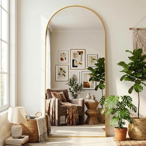 Full Length Mirror, Mirrors for Bedroom, Living Room Standing or Wall Leaning - Image 2